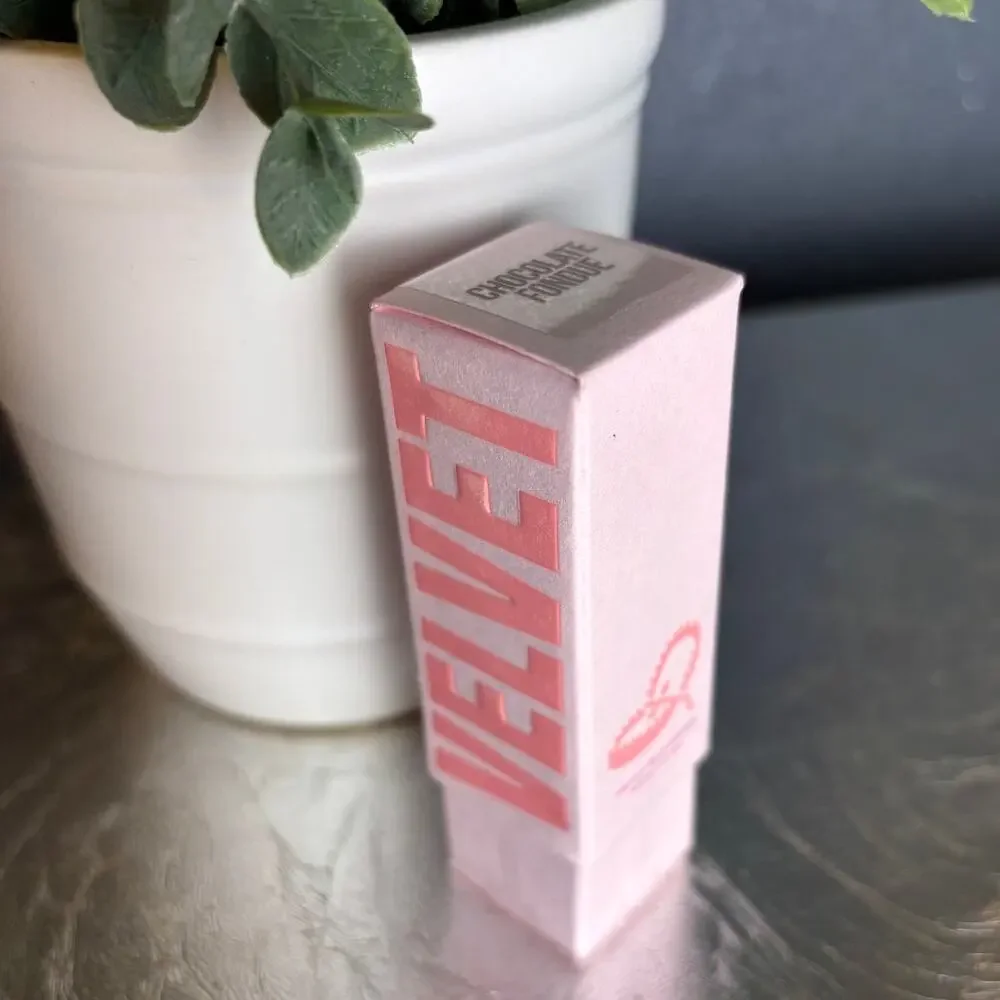 Jeffree Star Velvet Trap Chocolate Fondue Brown Orange Matte Lipstick New In Box